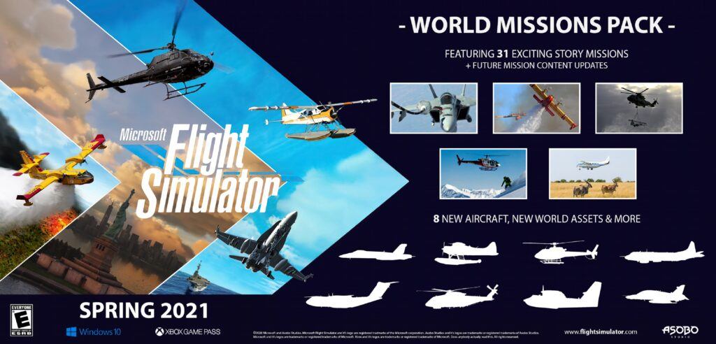 Microsoft Flight Simulator Missions