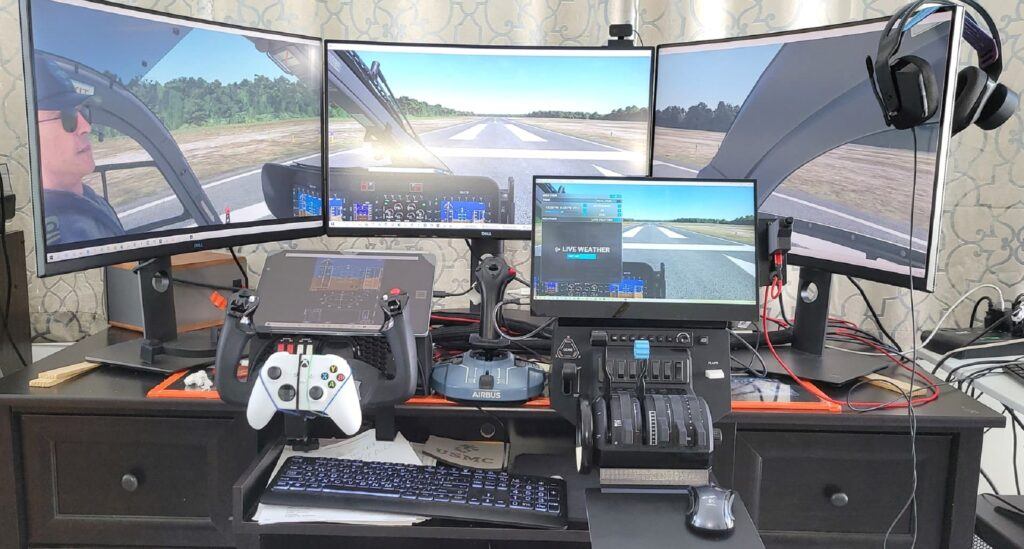 flight simulator multiple monitors in 2024