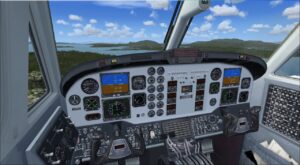 beechcraft kingair cockpit