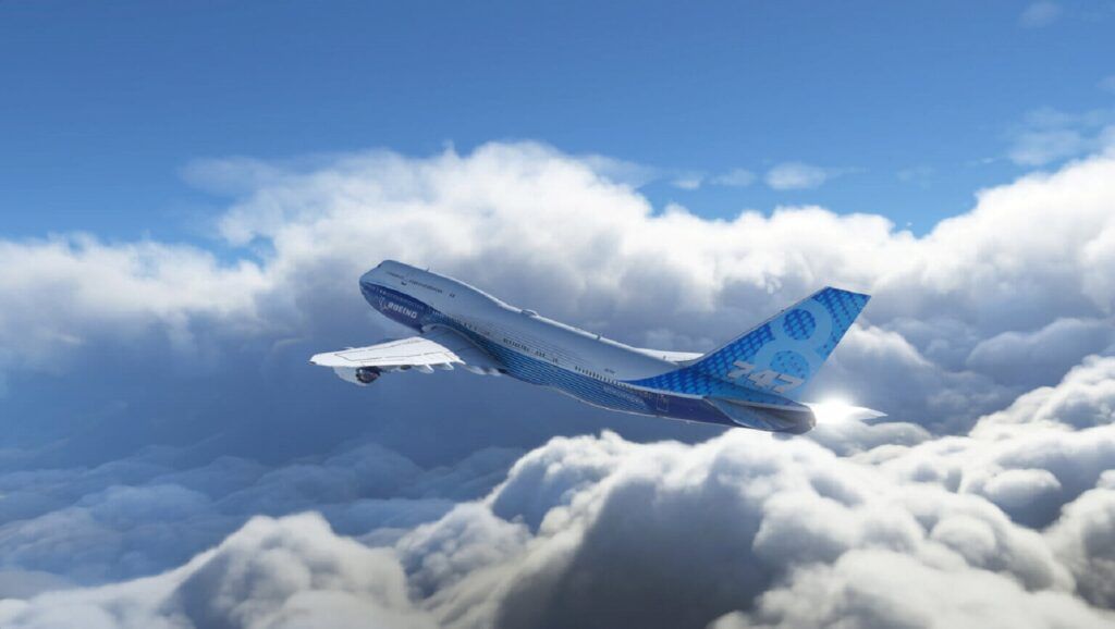 flight simulator boeing 747 